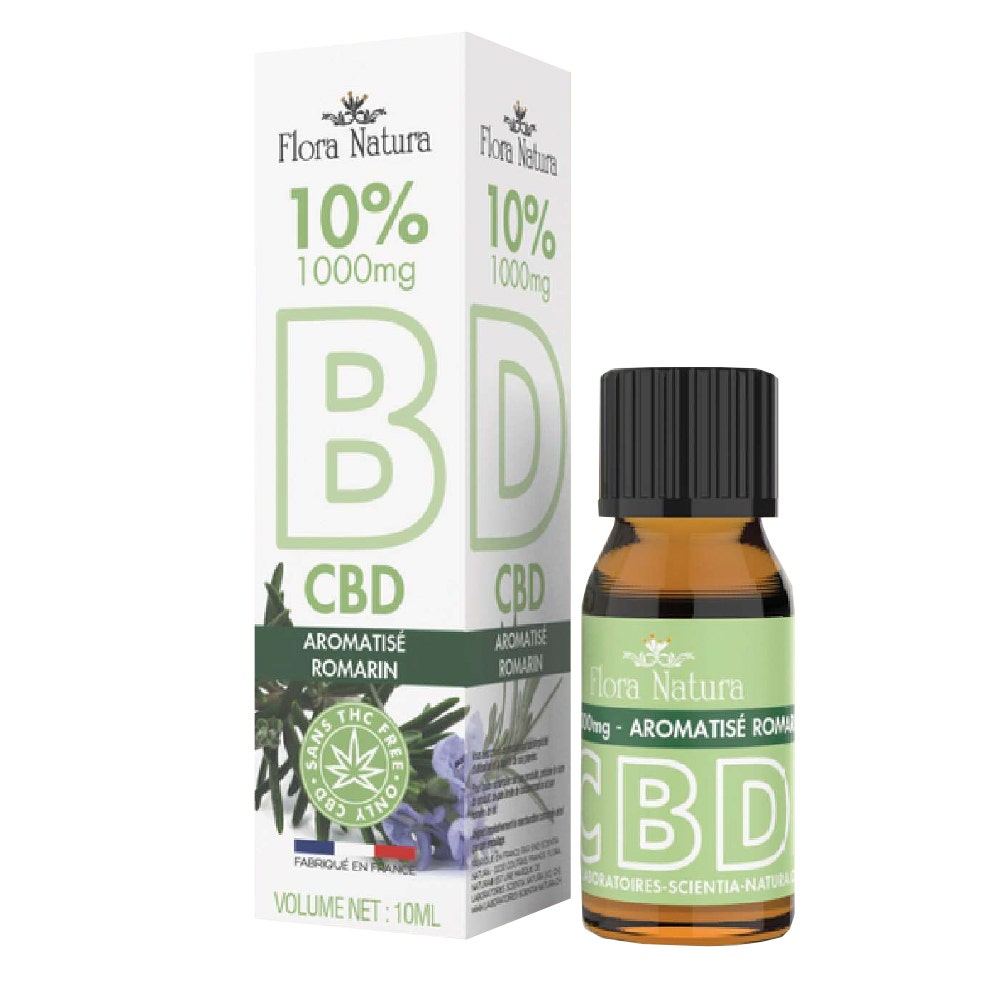 Flora Natura 10% CBD oil Rosemary 10ml
