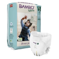 Bambo Nature Nappies Size 5 12 to 18 kg x38