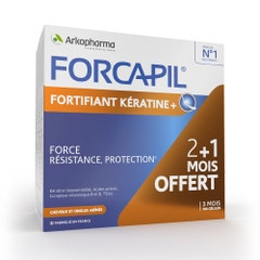 Arkopharma Forcapil Fortifying Keratin Hair and nails 180 capsules