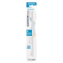 Elgydium Refill for Medium Electric Toothbrush