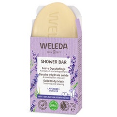 Weleda Solidea vegetable shower Lavender + Vetiver 75g