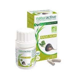 Naturactive Organic Black Radish 30 capsules