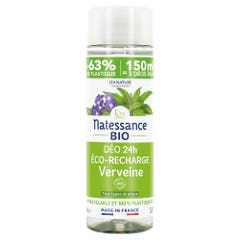Natessance Eco Refill Deodorants 24h Verbena Bioes All skin types 150ml