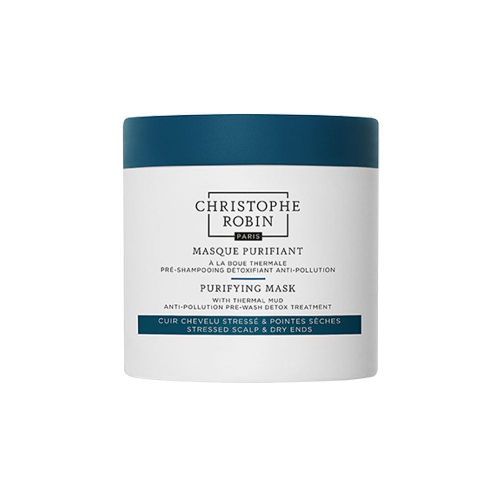 Christophe Robin Purifying Ritual Purifying thermal mud Masks Stressed