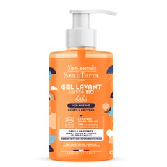 Beauterra Organic Baby Wash Gel Sensitive Skin Hair &amp; Body 250ml