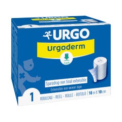 Urgo URGODERM Non-Woven Stretch Wrap 10m x10cm 1 roll