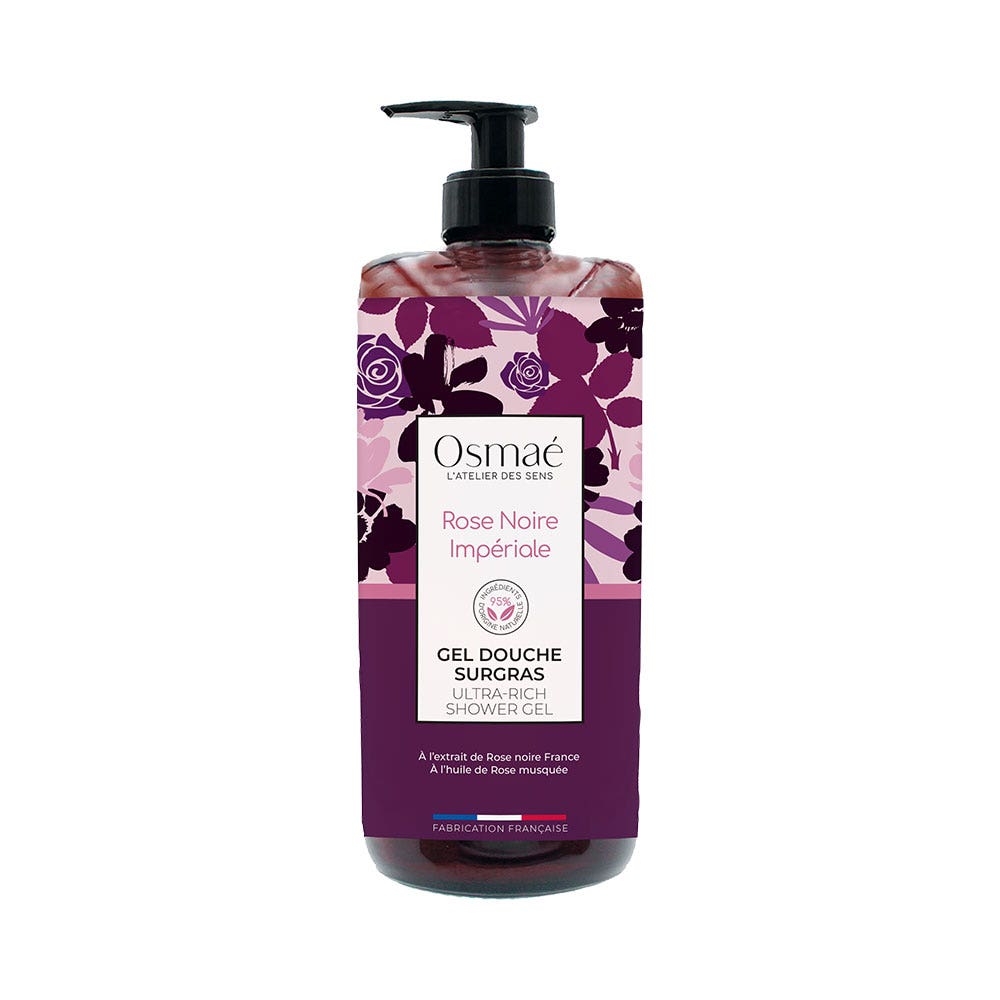 Osmae Surgras Rose Noir Impériale Shower Gel 1L