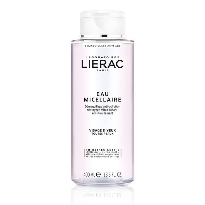 Micellar Water Face And Eyes All Skin Types 400ml Démaquillants Lierac