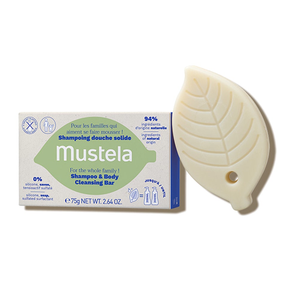 Mustela Solid Shower Shampoo Dès 3 Ans 75g