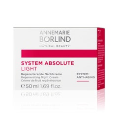 ANNEMARIE BÖRLIND System Absolute Light Regenerating Night Cream Face Mature Combination Skin 50ml