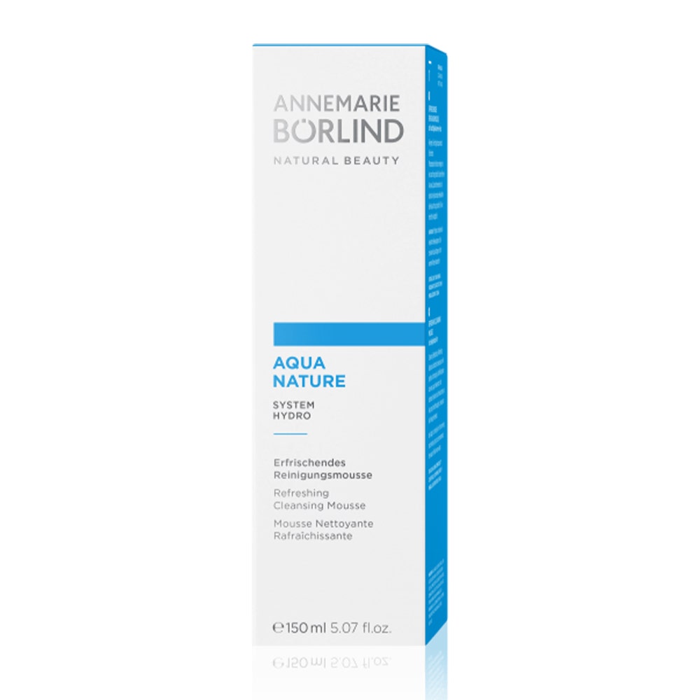 ANNEMARIE BÖRLIND Aquanature Refreshing Facial Cleansing Foam Dehydrated Skin 150ml