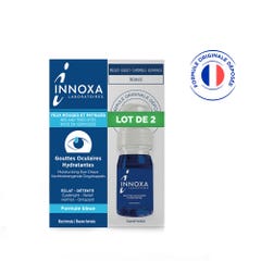 Innoxa Hydrating eye drops for red, tired eyes Blue formula 2x10ml