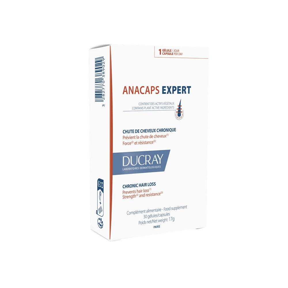 Ducray Anacaps Expert chronic hair loss 30 capsules