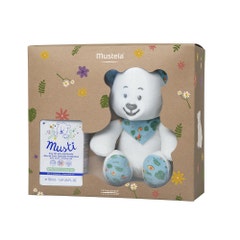 Mustela Musti Giftbox scented water and teddy bear