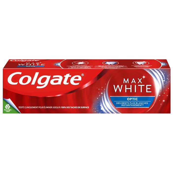 Max White One Optic Fluoride Whitening Toothpaste 75 ml Colgate