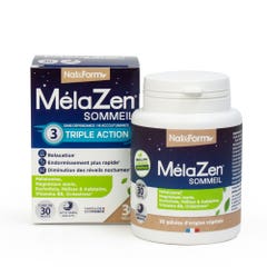 Nat&Form MélaZen Sleep Triple action 30 capsules