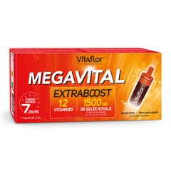 Vitaflor Megavital Extraboost Lemon Flavour 7 Day Format 7x10ml