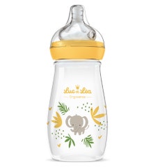 Luc Et Lea Ergosense Plastic feeding bottle Savane 2 Months and over 270ml