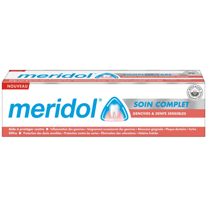 Mexidol Toothpaste Meridol Toothpaste Complete Care Sensitivity 75ml - Easypara