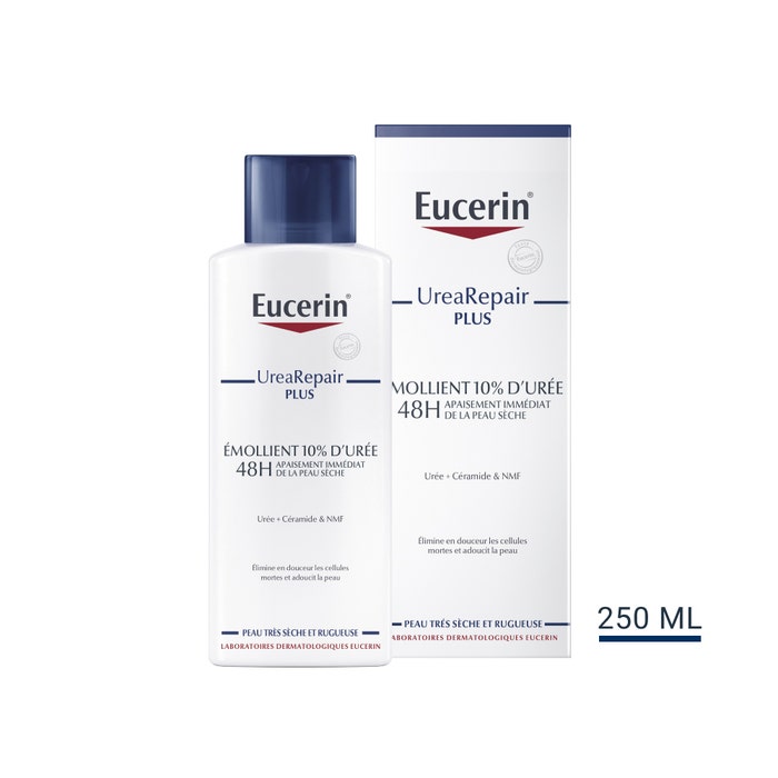 10% Urea Emollient 250ml UreaRepair Plus Eucerin