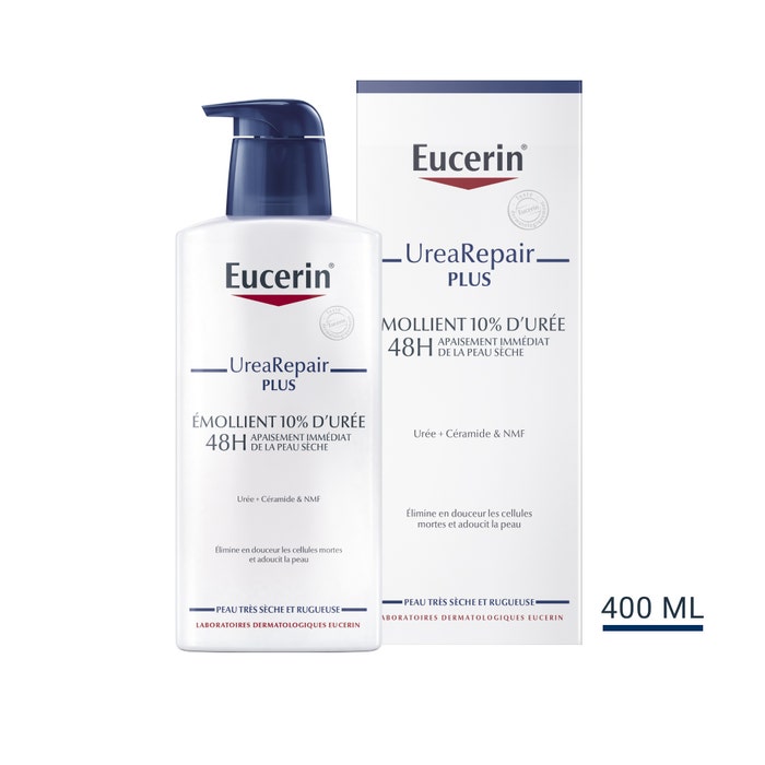 Complete Repair Repairing Emollient Care Dry Skin 10% Urea 400ml UreaRepair Plus Dry Skin Eucerin