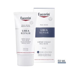 Eucerin UreaRepair Plus Smoothing Face Cream With 5% Urea Dry Skins 50ml