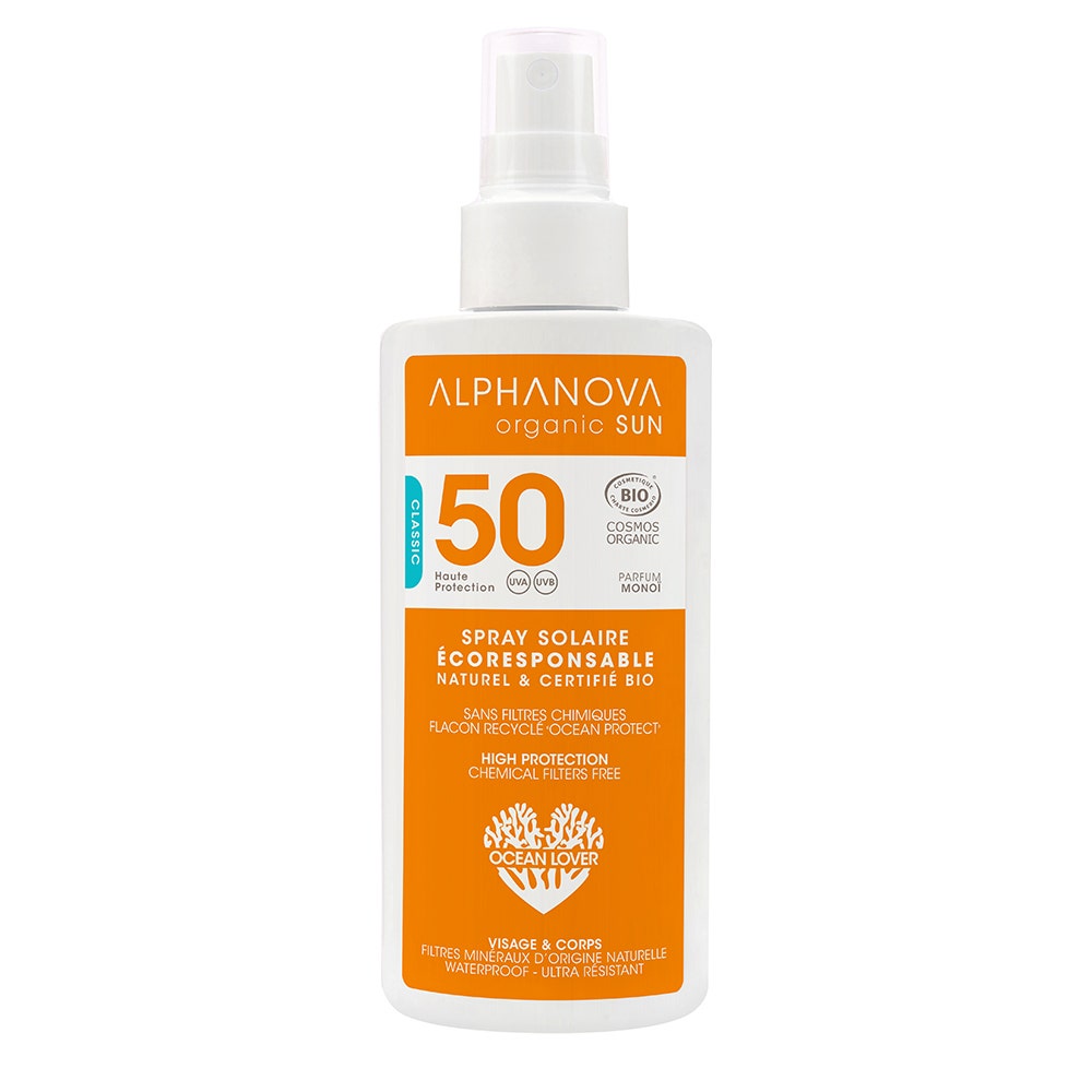 Alphanova Organic Sun Sun Spf50+ Very High Protection 125g