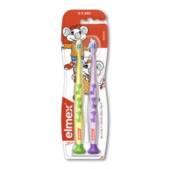 Elmex Children's toothbrush 0 to 3 years x2
