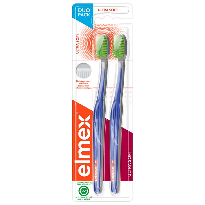 Ultrasoft Toothbrushes X2 Elmex