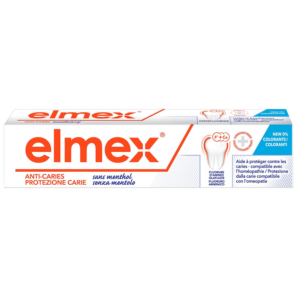 Elmex Homeopathic toothpaste without menthol 75 ml