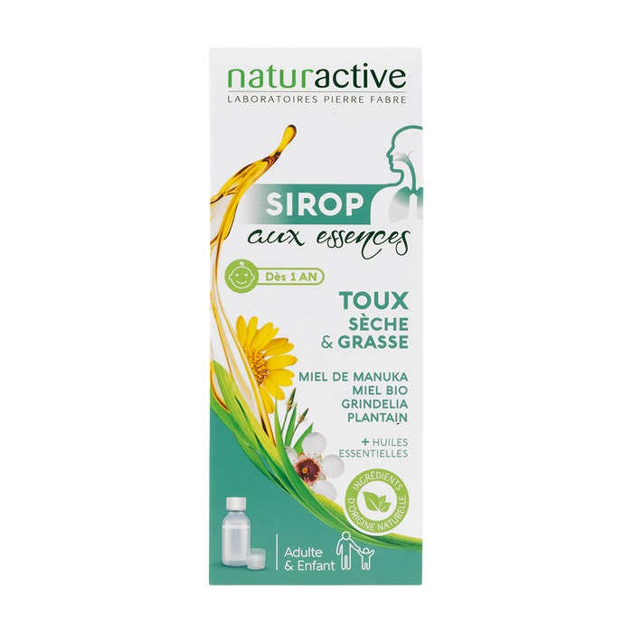 Syrup with Essences 120ml Naturactive
