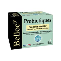 Belloc Probiotics Digestive Comfort Confort digestif x30 vegetarian capsules