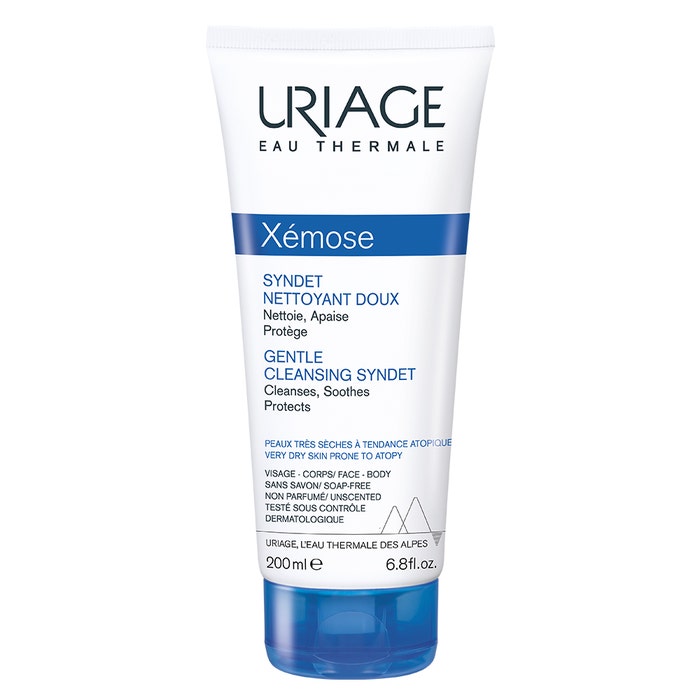 Gentle Cleansing Gel Very Dry Skin Prone To Atopy 200ml Xemose Uriage