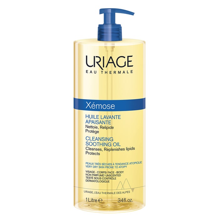 Uriage Cleansing Soothing Oil For Shower & Bath 1L Uriage Cleansing Soothing Oil For Shower & Bath 1L