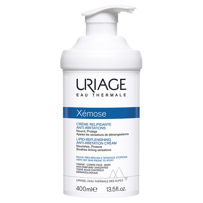 Uriage Xemose Lipid Replenishing Cream Dry Skins Prone To Atopy 400ml