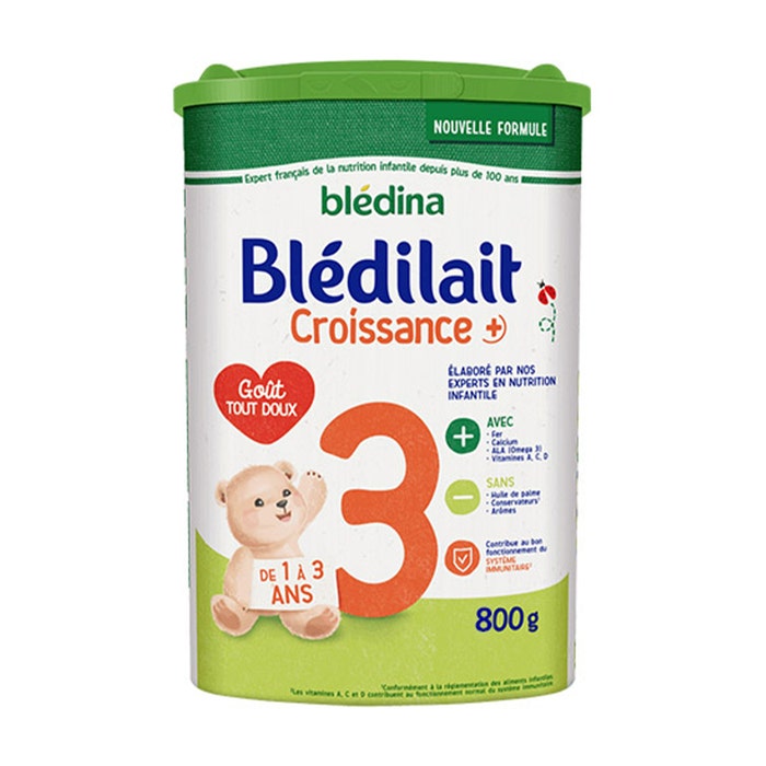 Bledilait Growth Milk Powder 800g From 1 to 3 years Blédina
