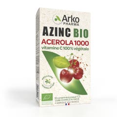 Arkopharma Azinc Acerola 1000 Bio 30 Comprimes