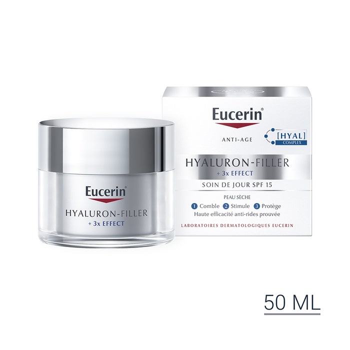 Eucerin Hyaluron-Filler + 3x Effect Daily Care Dry Skins 50ml