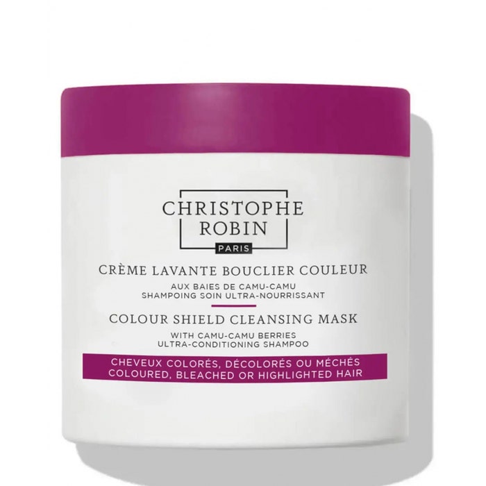Camu-Camu Berry Cleansing Cream 250ml Rituel Bouclier Couleur Coloured, bleached or highlighted hair Christophe Robin