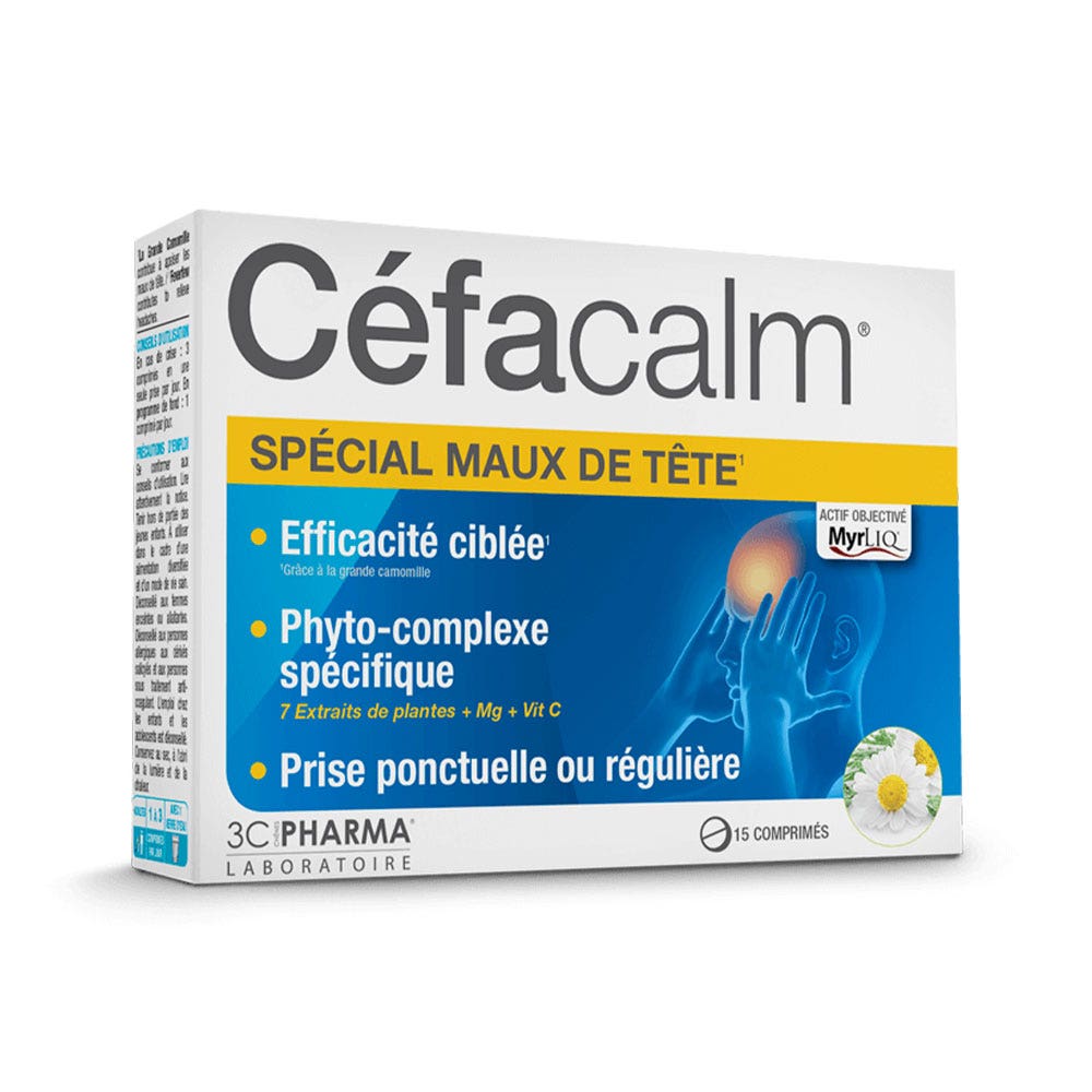 3C Pharma Cefacalm 15 Tablets