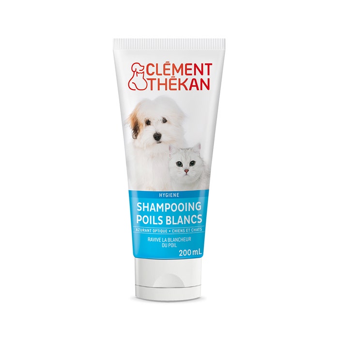 White Hair Shampoo 200 ml Chien et Chat Clement-Thekan