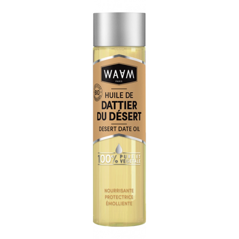 Waam Plant Oil Huile Végétale de Dattier du Désert Bio 100ml