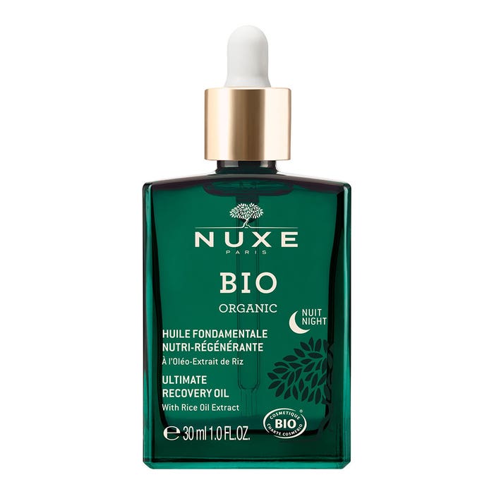 Fundamental Nutri-Regenerating Night Oil with an Oleo Rice Extract 30ml Bio Nuxe