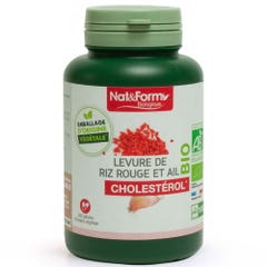 Nat&Form Organic Red Rice and Garlic Yeast Cholesterol 200 capsules