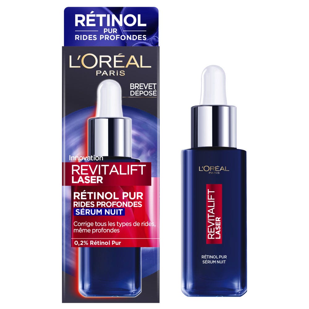 L'Oréal Paris Revitalift Laser Pure Retinol Night Serum Deep Wrinkles 30ML