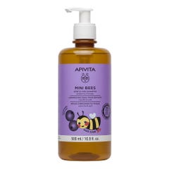 Apivita Mini Bees Gentle Shampoo For Children Blueberry &amp; Honey 500ml