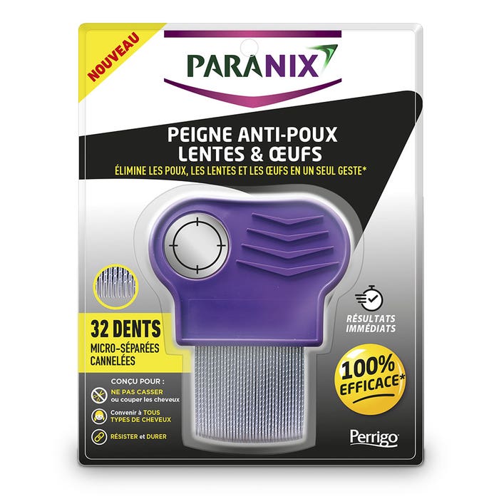 Paranix Metal comb to combat lice, nits & eggs x1