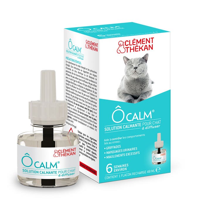 Clement-Thekan Ôcalm Ôcalm Calming solution for cats to be broadcast 1 refill bottle 48ml