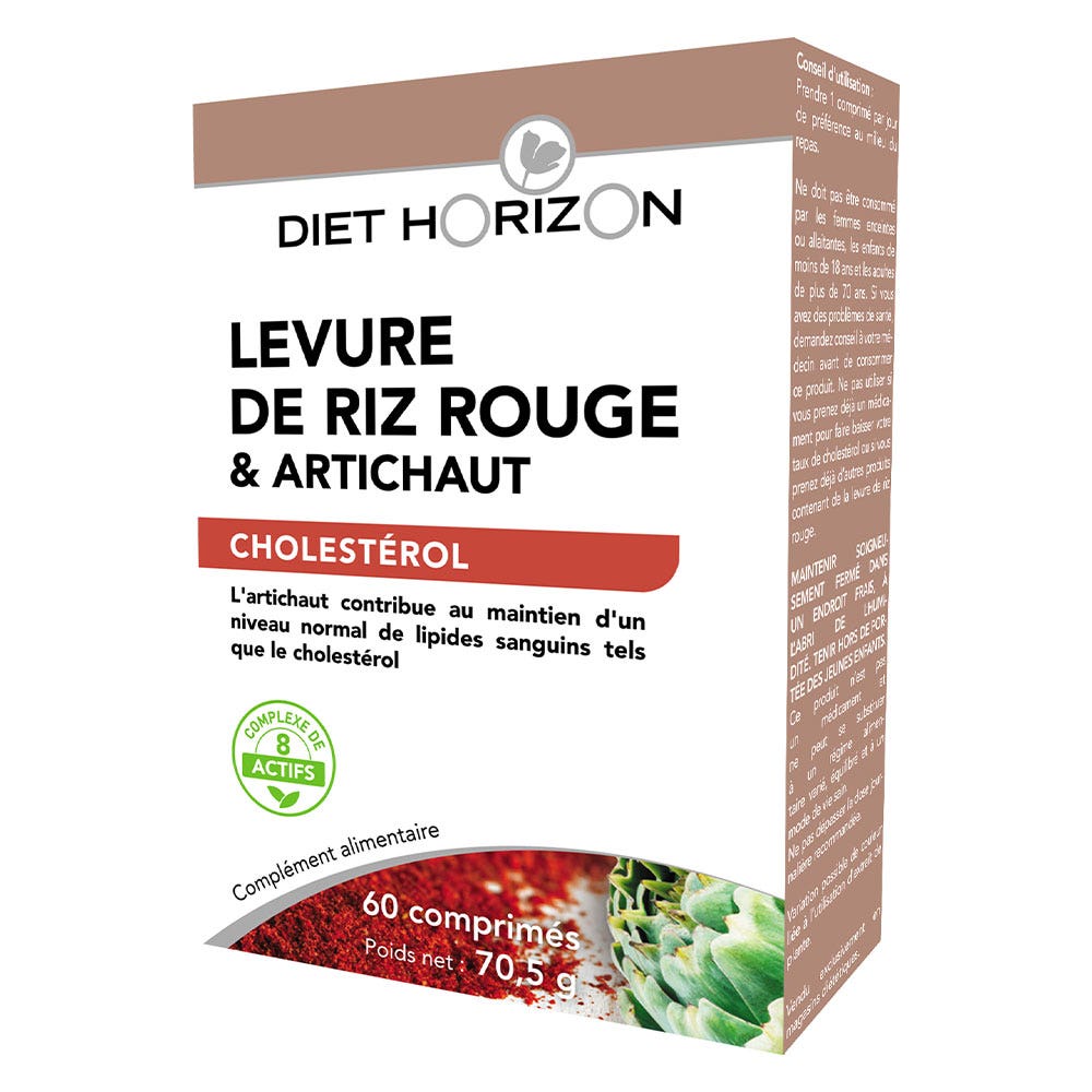Diet Horizon Red Rrice Yeast Rice 60 Capsules