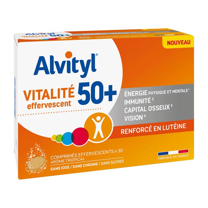 Alvityl Vitality 50+ 30 effervescent tablets